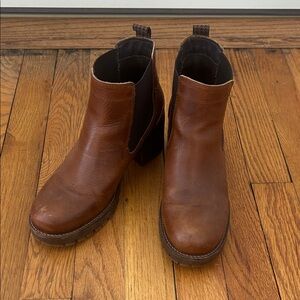 Elegant Brown Ankle Booties